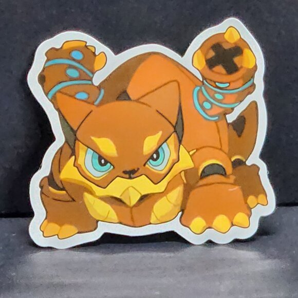 Pokemon Volcanion Sticker - Collection Display - Picture 1 of 3